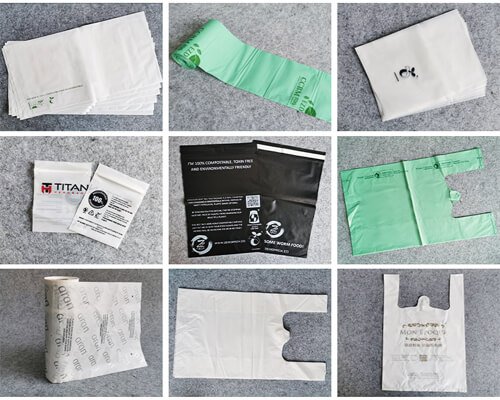 Biodegradable bags styles